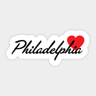 Philadelphia Love Sticker
